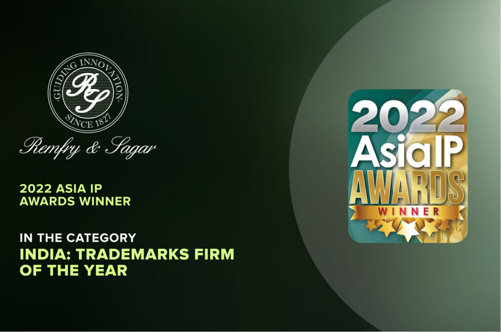 2022 Asia IP Awards | Remfry & Sagar
